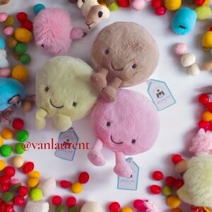 Trio of Amuseables Macarons Jellycats